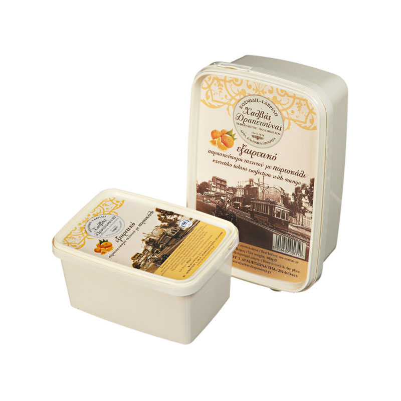 εξαιρετικό παρασκεύασμα ταχινιού με πορτοκάλι ΠΟΡ450 - ΠΟΡ900